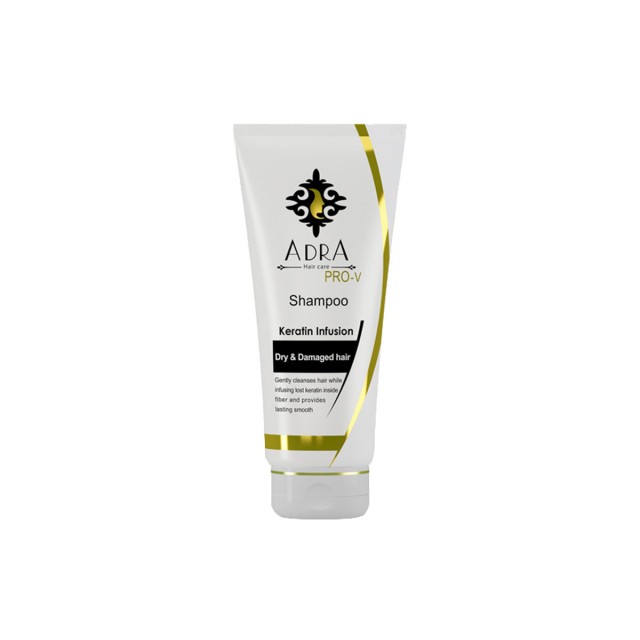 شامپو کراتینه مناسب موهای خشک و آسیب دیده آدرا