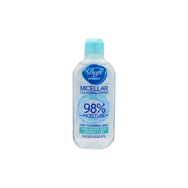 محلول پاک کننده آرایش پوست معمولی تا خشک دافی