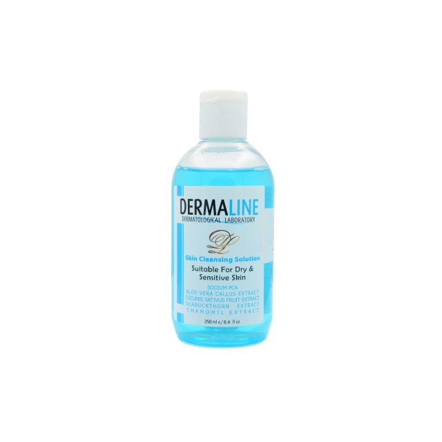 محلول پاک‌کننده پوست‌های خشک و حساس درمالاین