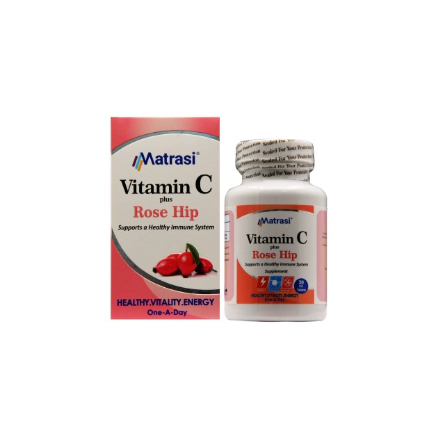 قرص ویتامین ث 1000 میلی گرم + رز  هیپ ماتراسی