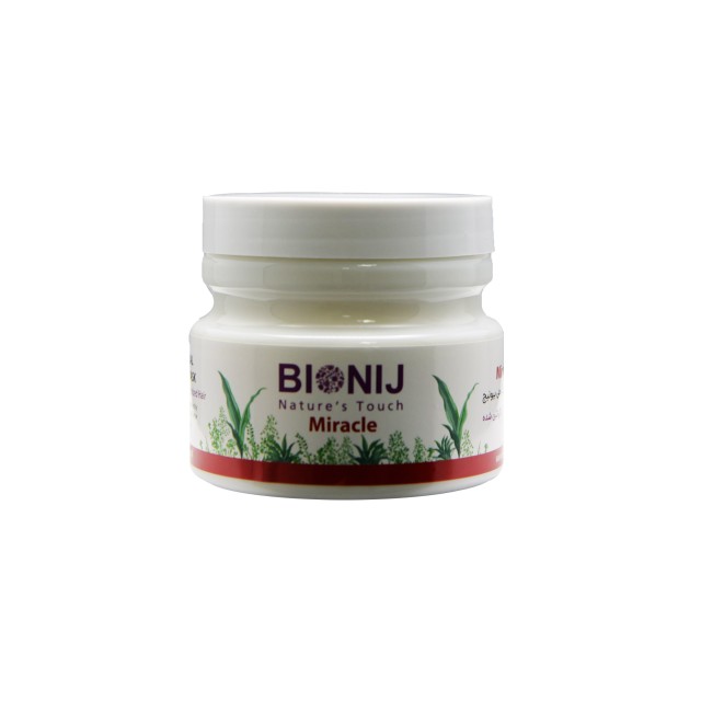 ماسک گیاهی موی رنگ شده و کراتین شده بیونیج ( Miracle)