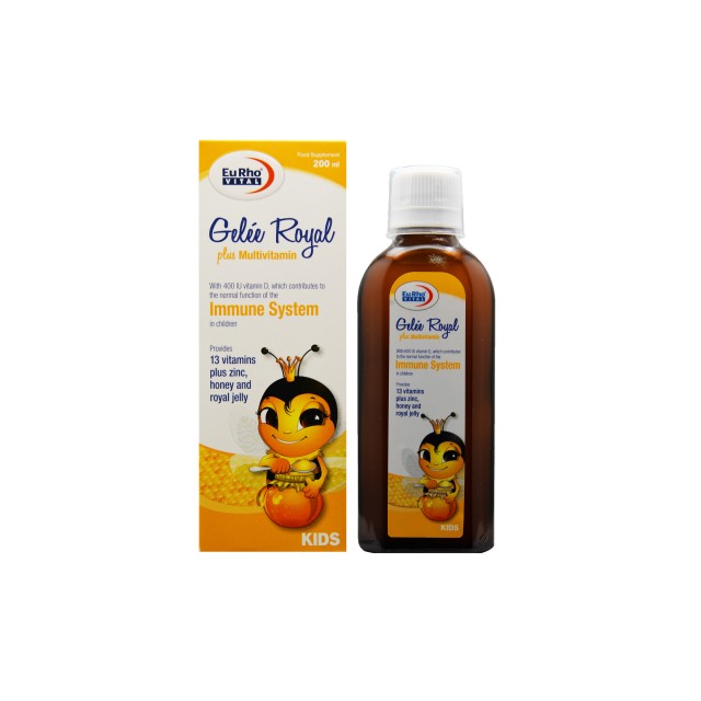 شربت ژل رویال پلاس مولتی ویتامین یوروویتال