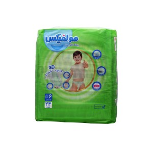 پوشک بچه (سایز6) مولفیکس (24عددی)