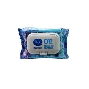 دستمال مرطوب پاککننده آرایش دافی (حاوی Q10)