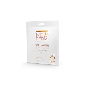 ماسک صورت نقابی انواع پوست نئودرم (حاوی کلاژن)