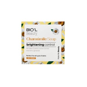 صابون روشن کننده و پاک کننده آرایش صورت بیول (حاوی عصاره بابونه)