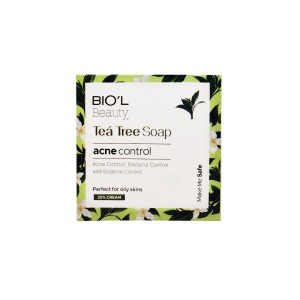 صابون پاک کننده آرایش ضد جوش بیول (حاوی روغن تی تری)