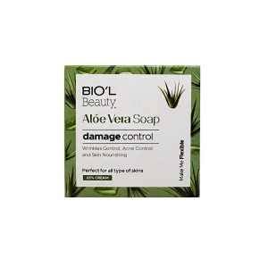 صابون پاک کننده آرایش پوست آسیب دیده بیول (حاوی عصاره آلوئه ورا)
