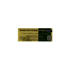 صابون حاوی روغن آووکادو و مورینگا کاپوس