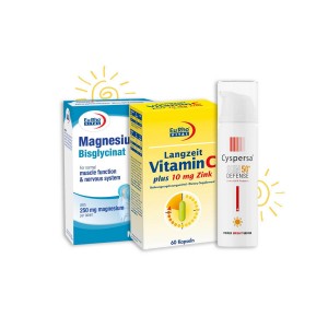 گلادیاتورهای UVستیز (سپر خورشید + ریکاوری بدن + درخشش پوست)