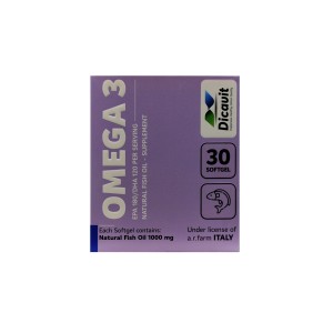 سافت ژل امگا3 1000 دیکاویت