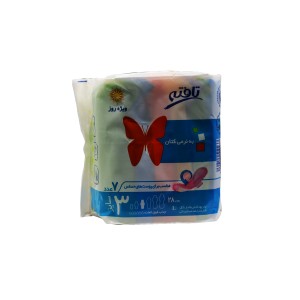 نوار بهداشتی بالدار ویژه روز تافته (7 عددی)