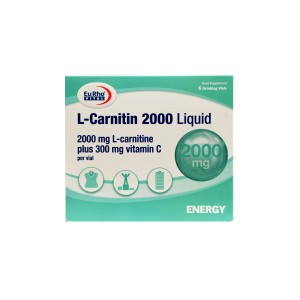 ویال خوراکی ال-کارنیتین 2000 میلی گرم  یوروویتال