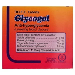 قرص گلیکوگل گل دارو
