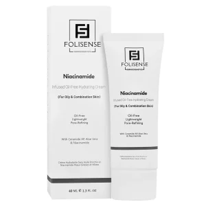 کرم مرطوب کننده صورت حاوی نیاسینامید فولی سنس