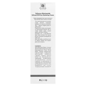 کرم مرطوب کننده صورت حاوی نیاسینامید فولی سنس