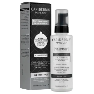 شامپو فوم موهای کاشته شده کپیدرما