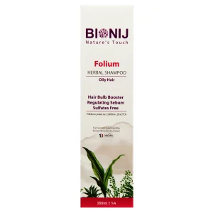 شامپو گیاهی تقویت کننده پیاز موی چرب بیونیج