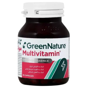 کپسول مولتی ویتامین گرین ‌نیچر