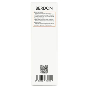 کرم ضد آفتاب بی رنگ پوست چرب و آکنه ای بردون ( فاقدچربی )