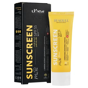 کرم ضد آفتاب فاقد چربی مخصوص آقایان سی گل (SPF 55)
