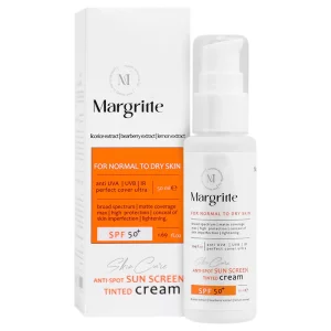 کرم ضدآفتاب روشن کننده پوست چرب و مستعد آکنه مارگریت