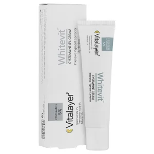 کرم ضد لک و روشن کننده قوی ویتالیر (حاوی سیستئامین 5%)
