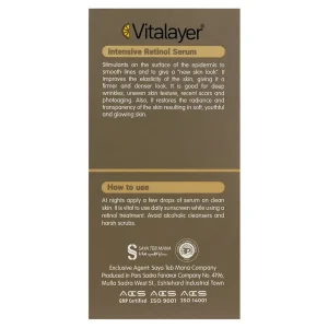 سرم رتینول ویتالیر  (فاقد چربی)