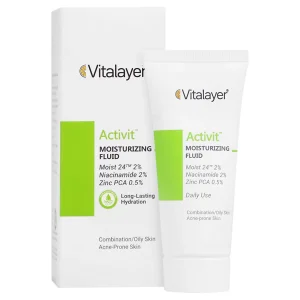 فلوئید مرطوب کننده پوست چرب ویتالیر