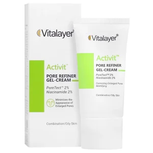 کرم ژل جمع کننده منافذ باز پوست ویتالیر