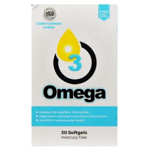 سافت ژل امگا3 زرین اورمان دارو