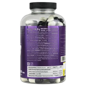 کپسول اچ ام بی فرمولا ترک نوتریشن (180عددی)