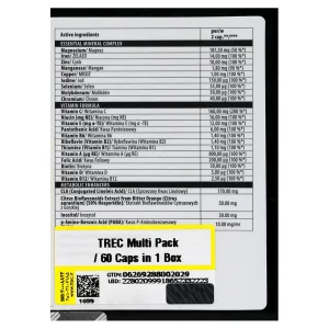 کپسول مولتی پک گلد کر لاین ترک نوتریشن (60 عددی)