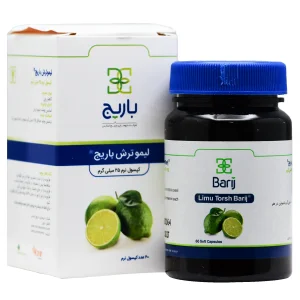 سافت ژل لیموترش 25 میلی گرم باریج اسانس
