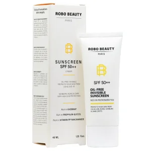 کرم ضدآفتاب فاقد چربی رنگی ربو بیوتی (SPF 50)