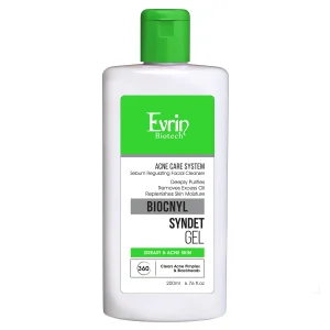 ژل شوینده صورت پوست چرب و آکنه ای اورین