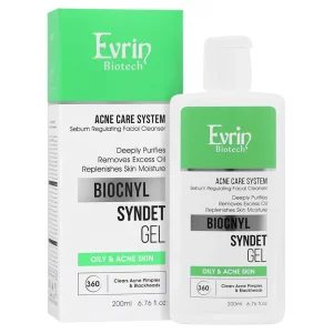 ژل شوینده صورت پوست چرب و آکنه ای اورین