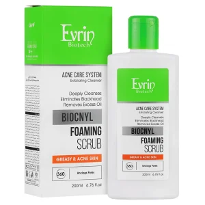 ژل شوینده لایه بردار پوست چرب اورین