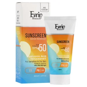 کرم ضدآفتاب پوست‌ خشک و حساس اورین (SPF50)