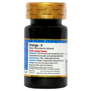 قرص انرژکس گلدن لایف (30 عددی)