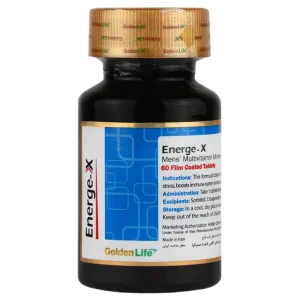 قرص انرژکس گلدن لایف (60 عددی)