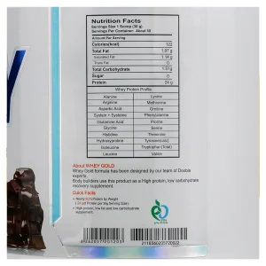 پودر پروتئین وی گلد دوبیس 908 گرمی