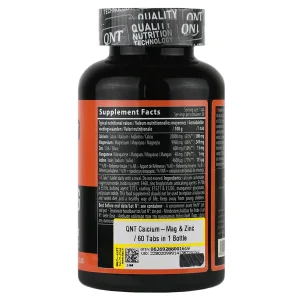 قرص کلسیم منیزیم و زینک  کیو ان تی