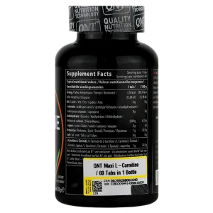 قرص ماکسی ال کارنتین 1000 میلی گرم کیو ان تی
