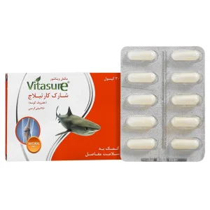 کپسول شارک کارتیلاج ویتاشور(30عددی)
