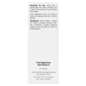 کپسول نرم ویتامین د3 1000 میلی گرم آپوویتال