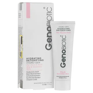 کرم رطوبت رسان صورت و گردن پوست خشک و حساس ژنوبایوتیک