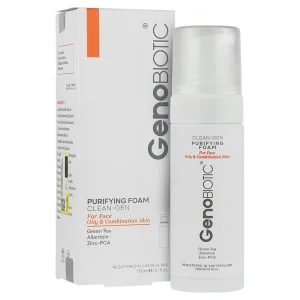 فوم شستشوی صورت پوست های چرب و مختلط ژنوبایوتیک