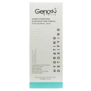 کرم رطوبت رسان و دتوکسیفای کننده دست ژنوبایوتیک(پوست نرمال و چرب و تعرقی)