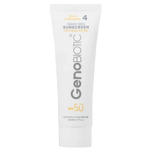 کرم ضد آفتاب پوست چرب و مختلط ژنوبایوتیک (SPF 50)